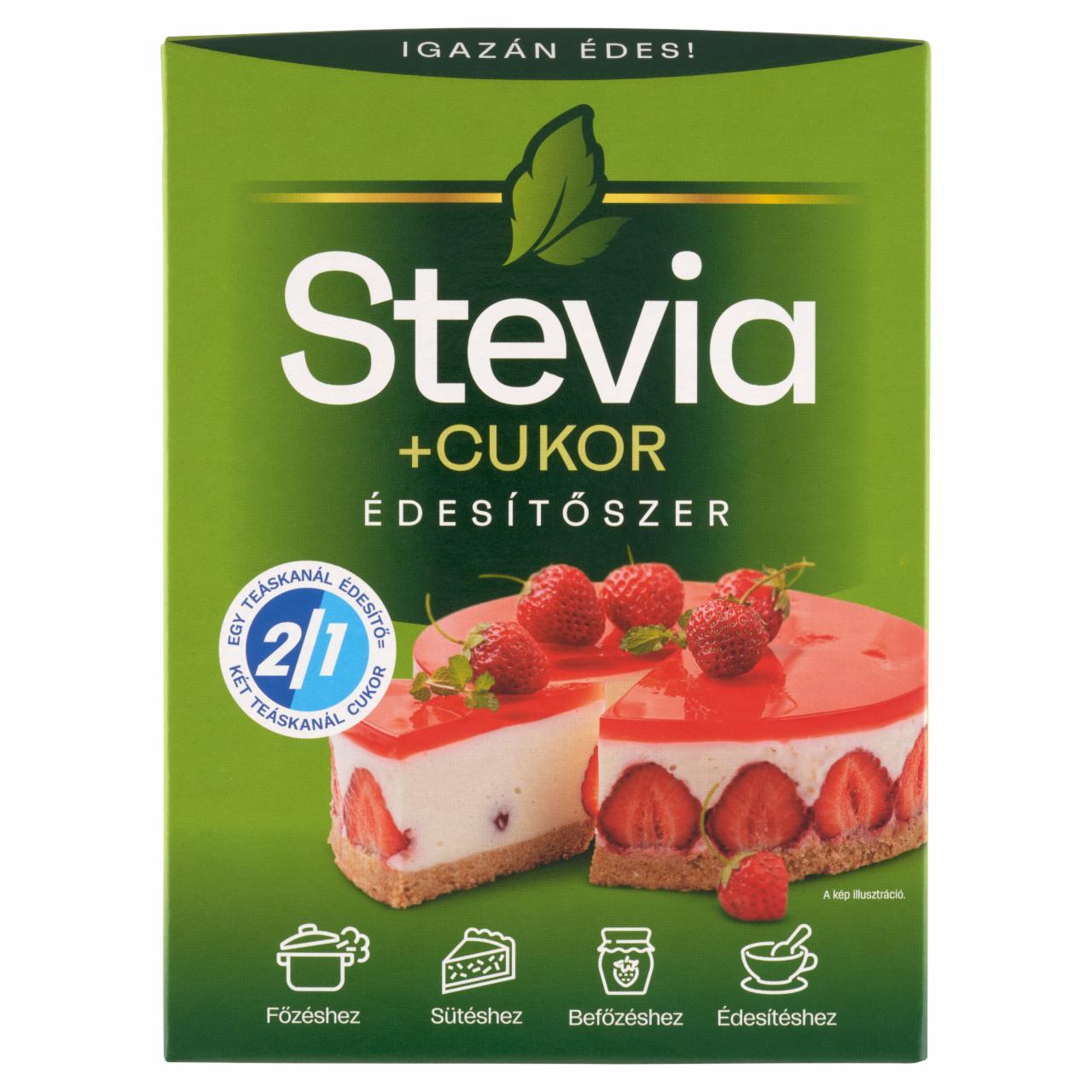 Képek - Politur stevia + cukor édesítőszer 500 g