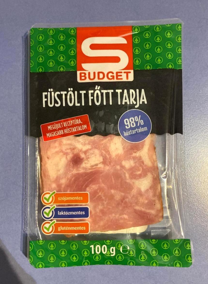 Képek - Füstölt főtt tarja S Budget