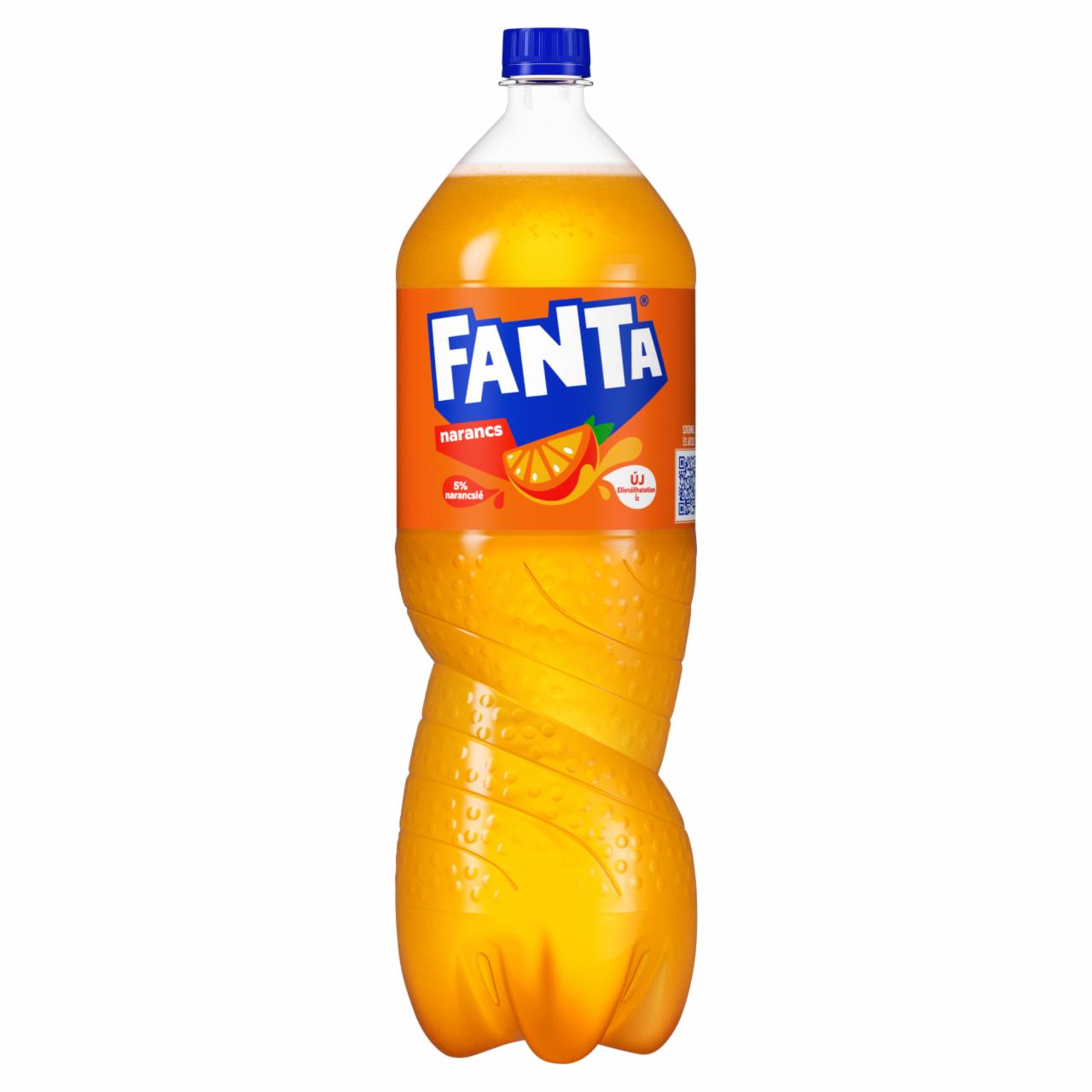 Képek - Fanta szénsavas narancsízű üdítőital 2,25 l