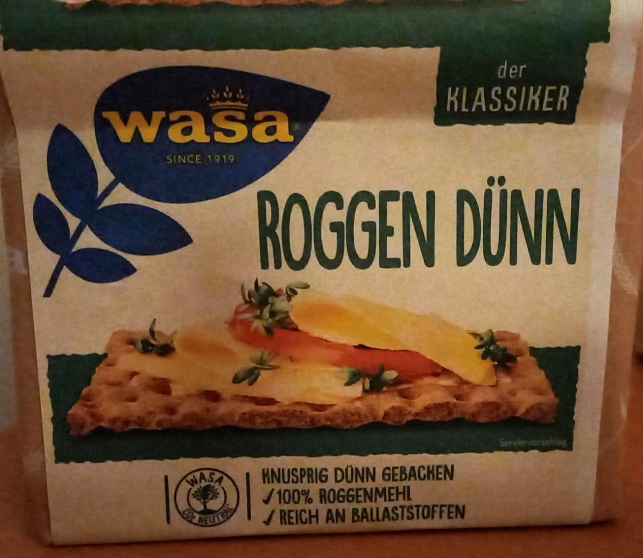 Képek - Roggen dünn Wasa