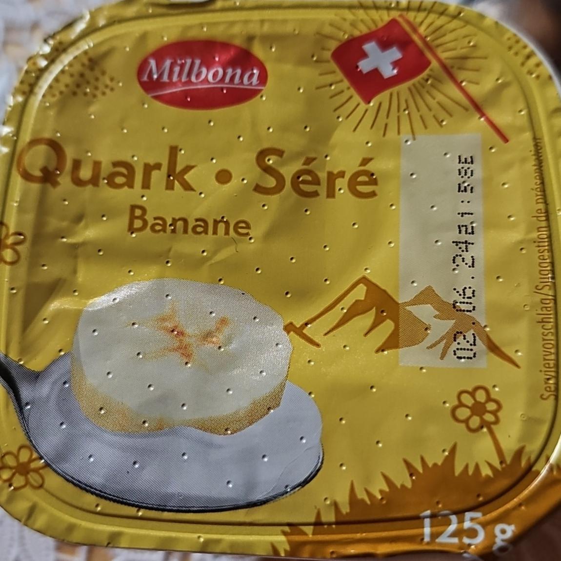 Képek - Quark Séré Banane Milbona