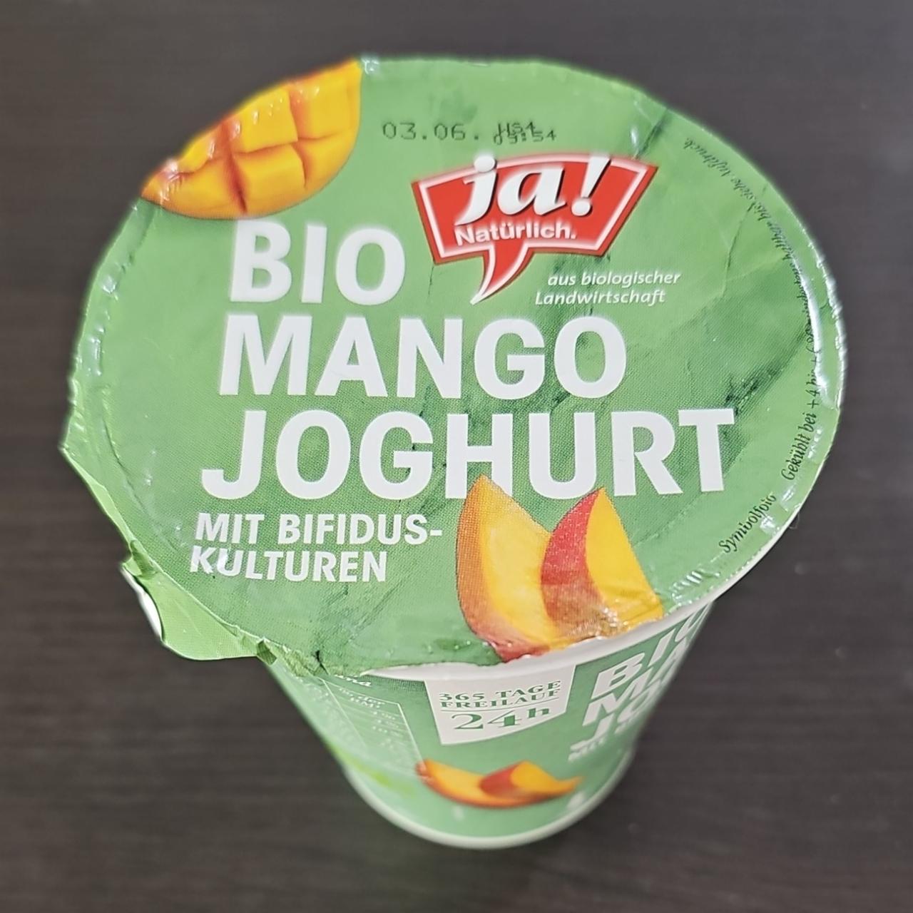 Képek - Bio mango joghurt - Ja Natürlich