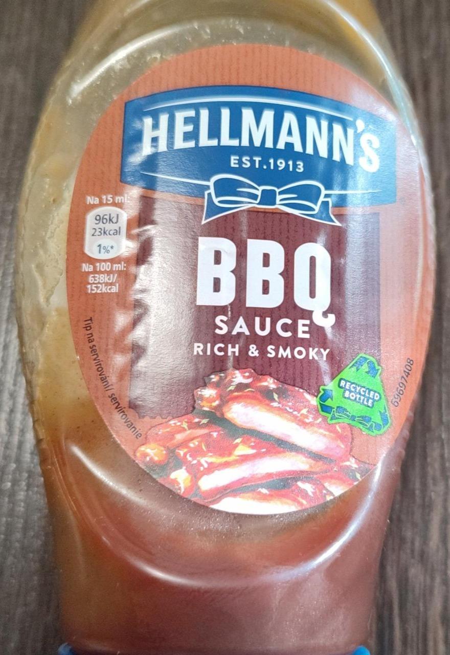 Képek - BBQ szósz Rich & Smoky Hellmann's