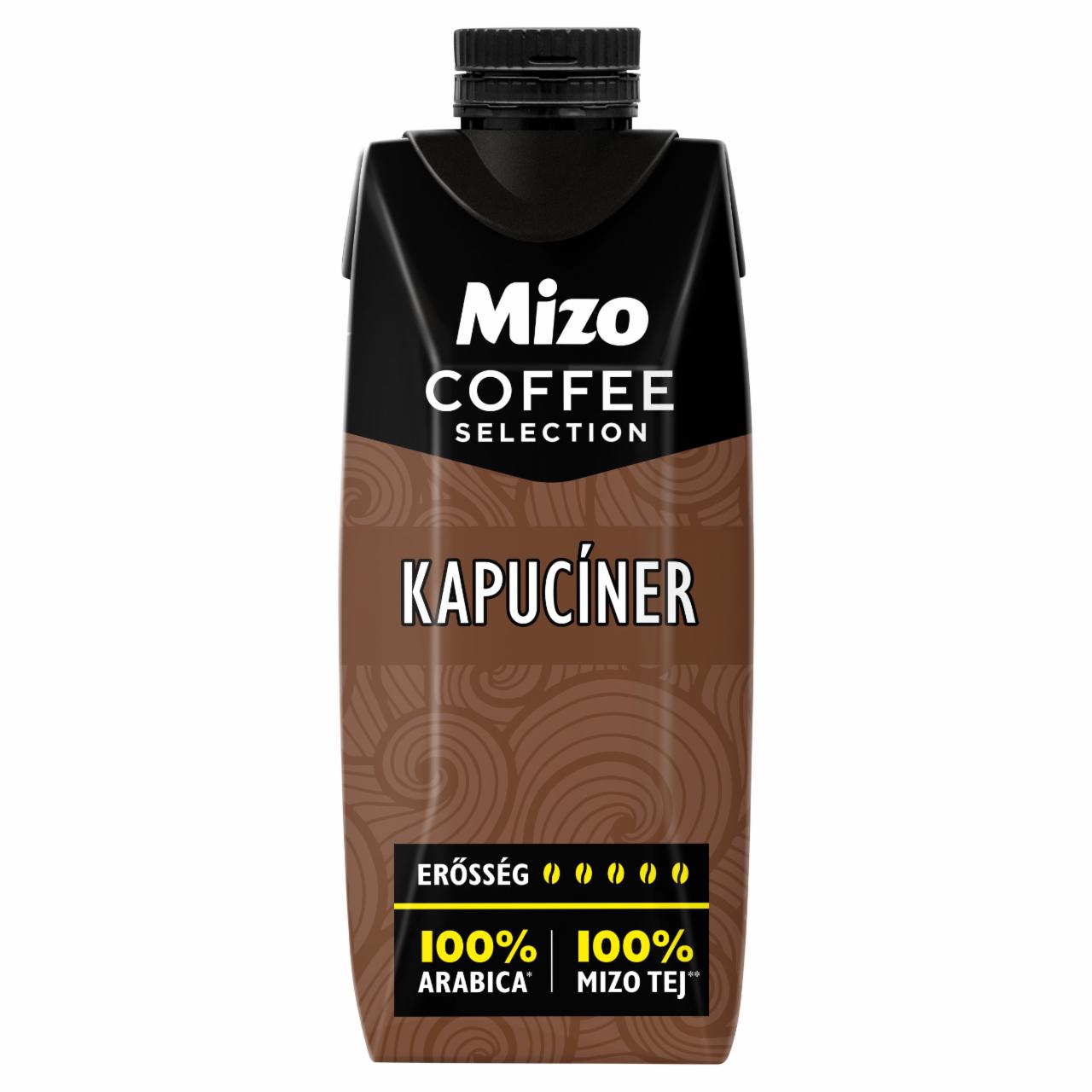 Képek - Mizo Coffee Selection Kapucíner UHT zsírszegény kávés tej 250 ml