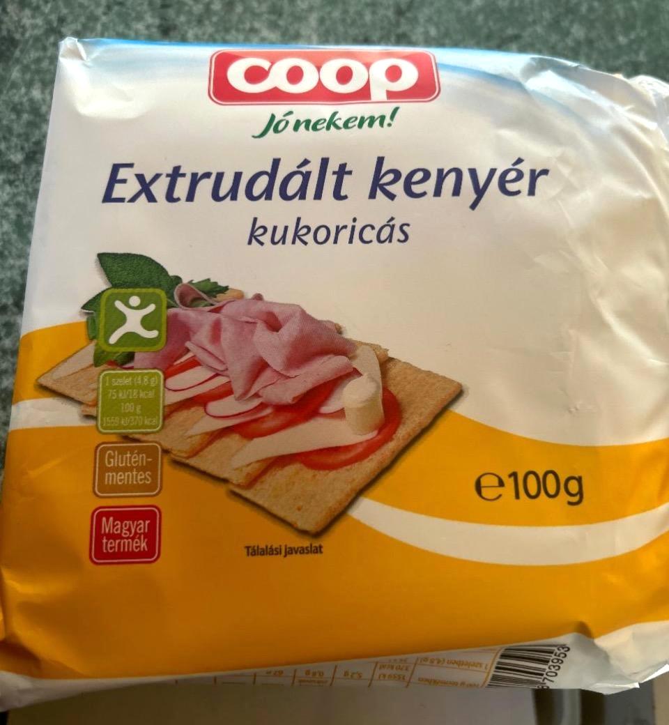 Képek - Extrudált kenyér kukoricás Coop