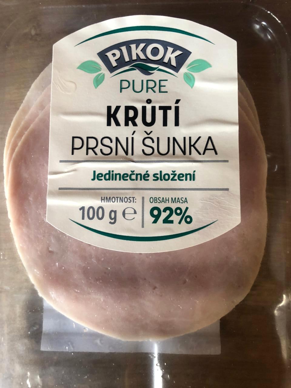 Képek - Krůtí prsní šunka 92% masa Pikok Pure