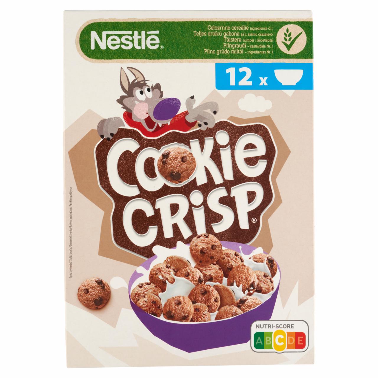 Képek - Nestlé Cookie Crisp süti formájú, csokiízű, ropogós gabonapehely 375 g