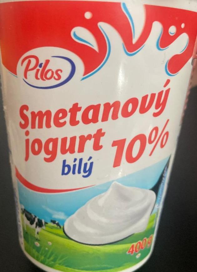 Képek - Smetanový jogurt bílý 10% Pilos