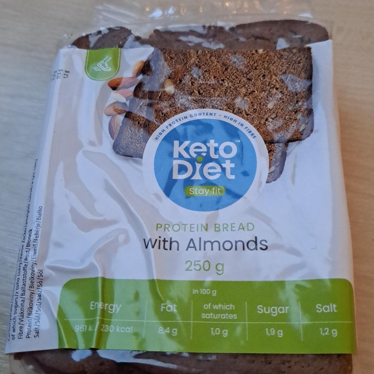 Képek - Protein bread with almonds KetoDiet