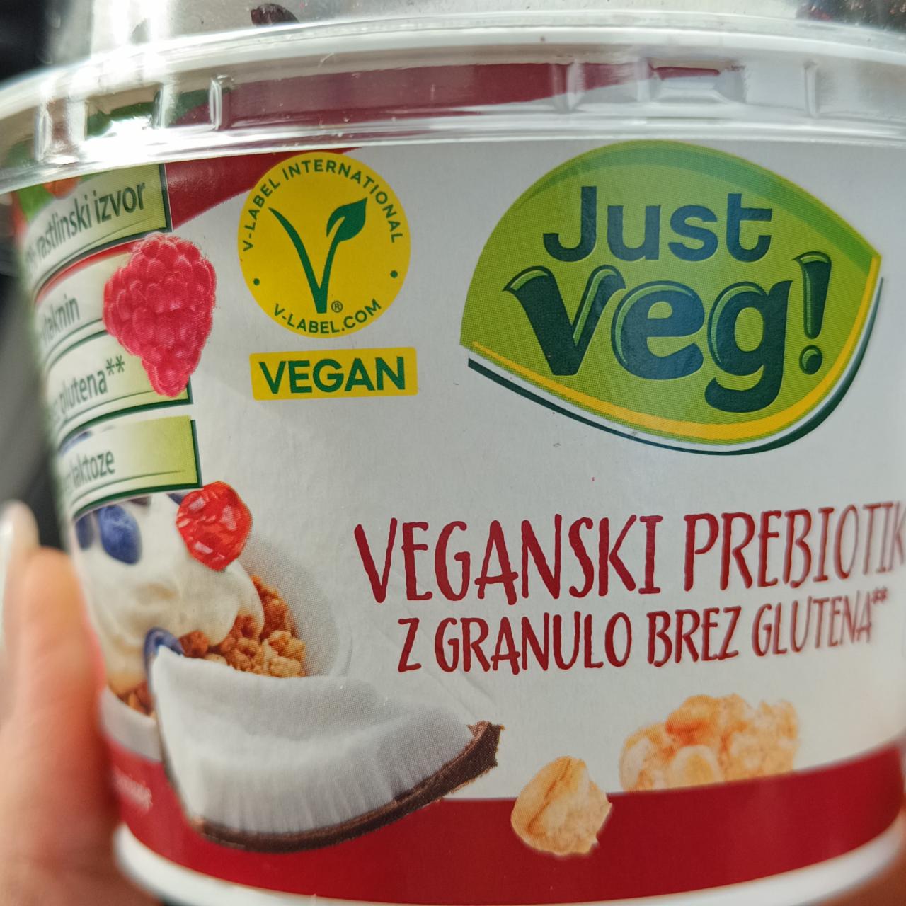 Képek - Veganski prebiotik z granulo brez glutena Just veg!