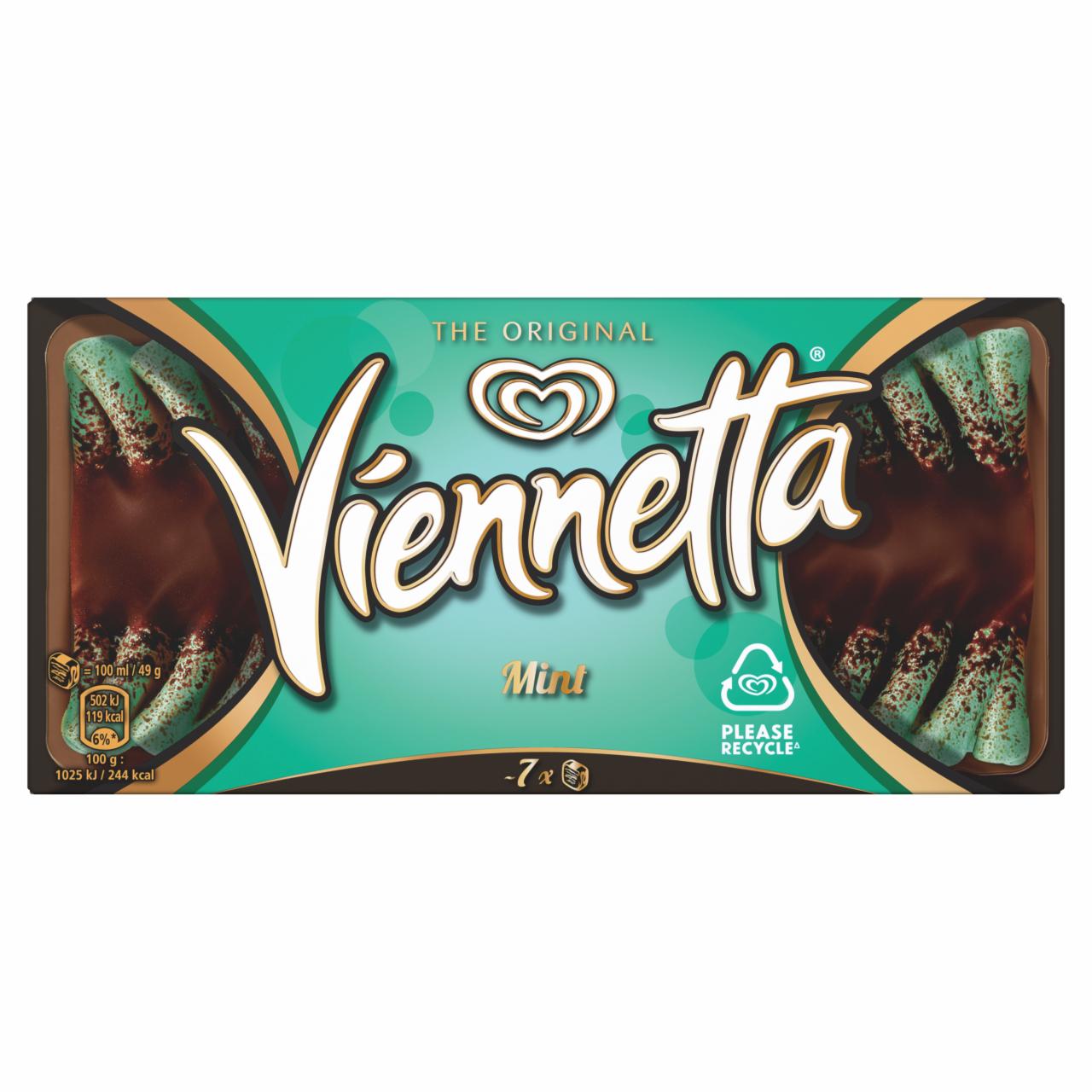 Képek - Viennetta menta ízű jégkrém 650 ml