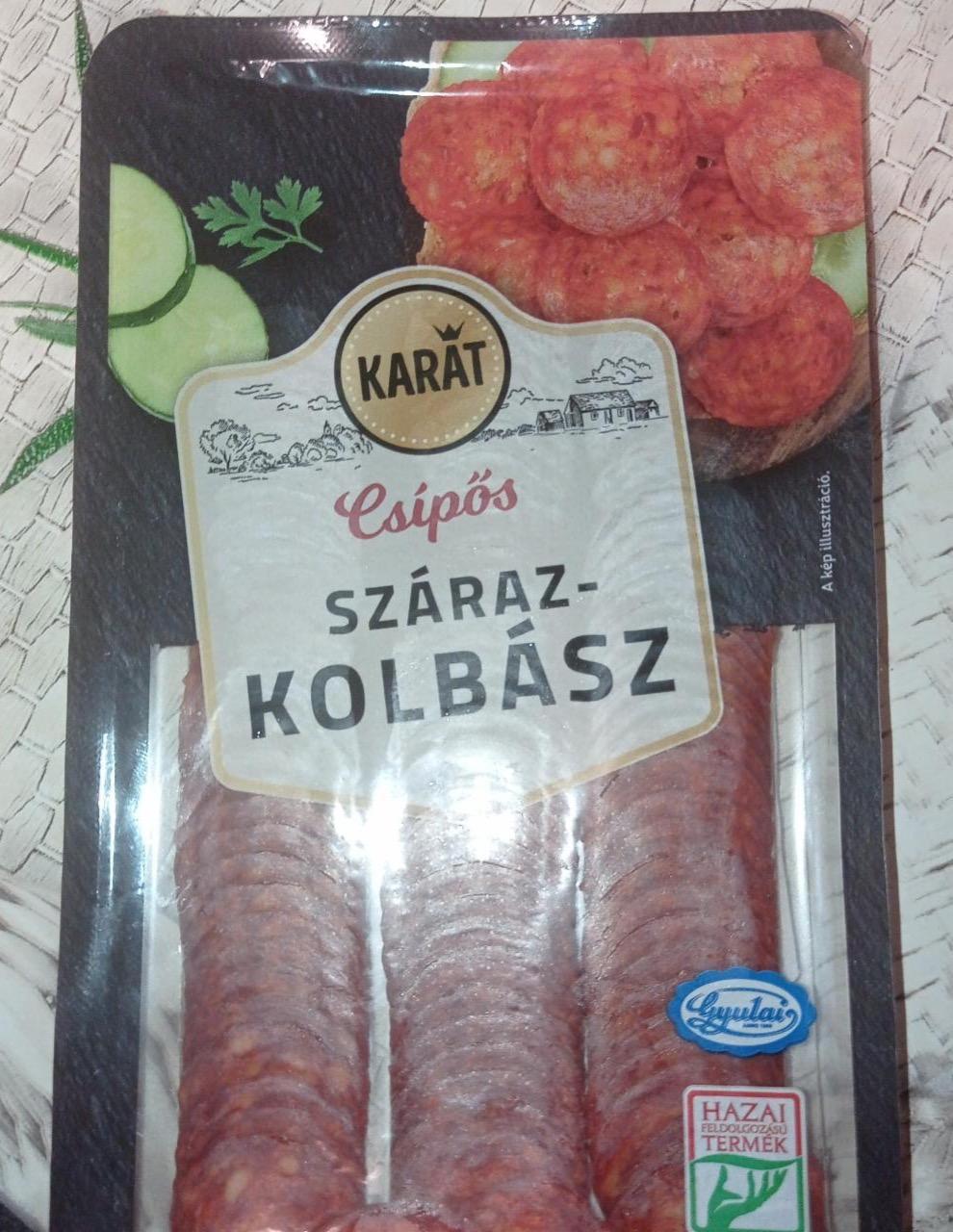 Képek - Csípős szárazkolbász Karát