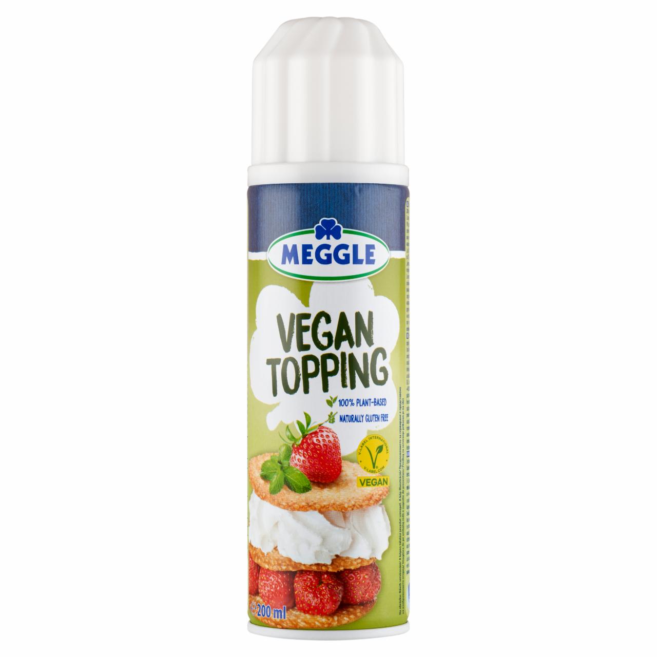 Képek - Meggle UHT vegán habspray növényi zsírral 15% 200 ml 