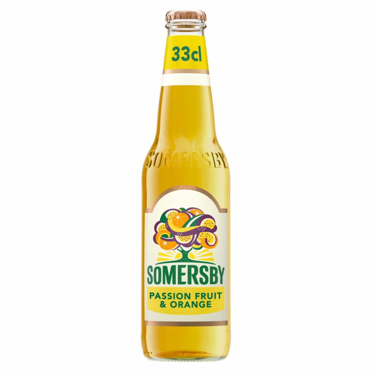 Képek - Somersby cider maracuja és narancs ízesítéssel 4,5% 0,33 l