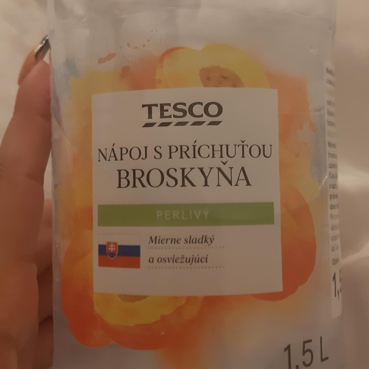 Képek - Nápoj s príchuťou broskyňa TESCO