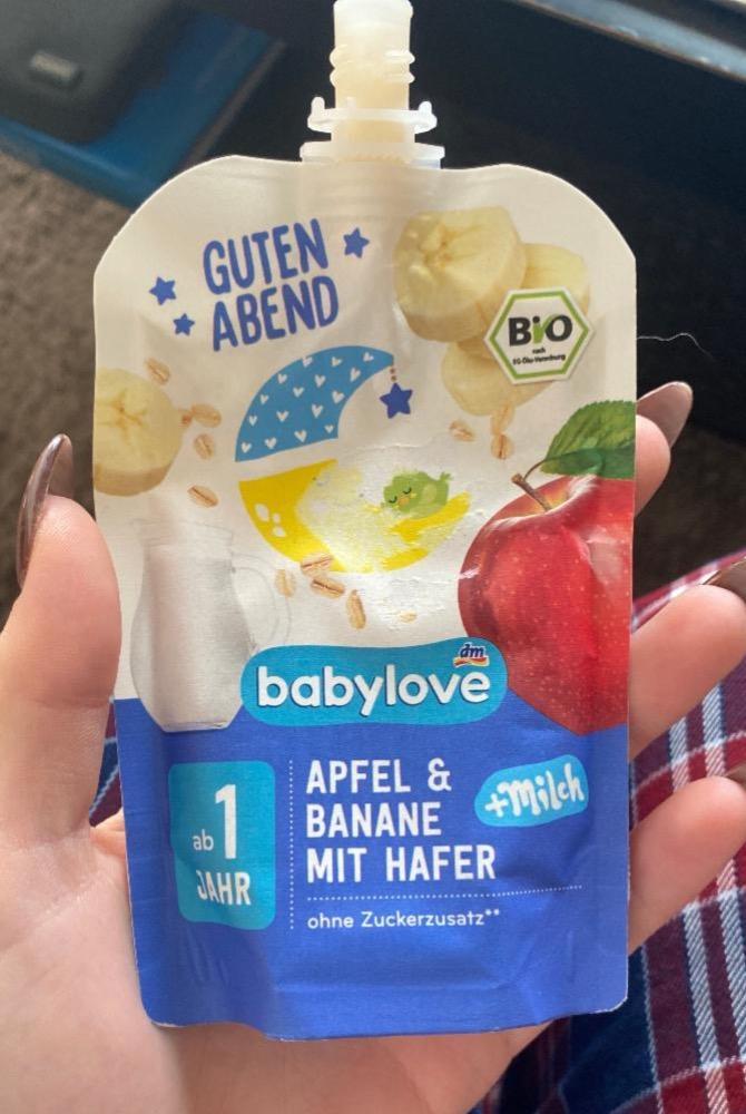 Képek - Apfel & banane mit hafer Babylove