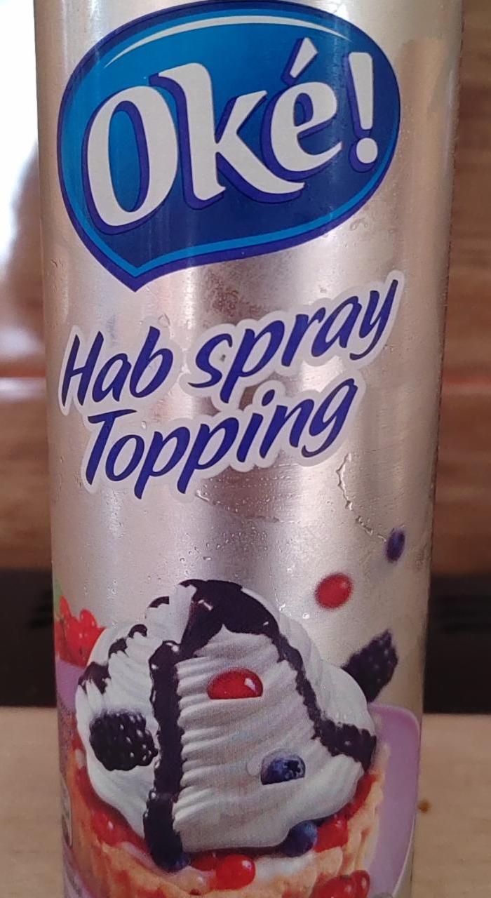 Képek - Hab spray topping Oké