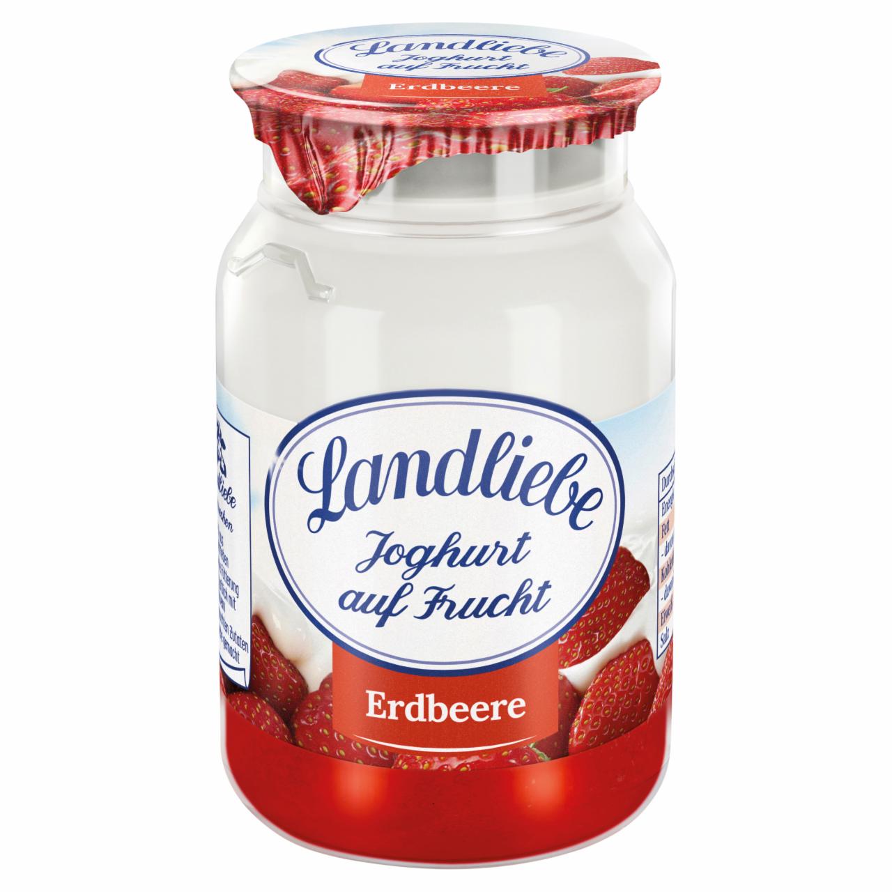 Képek - Landliebe édesített joghurt 15% eper készítménnyel 150 g