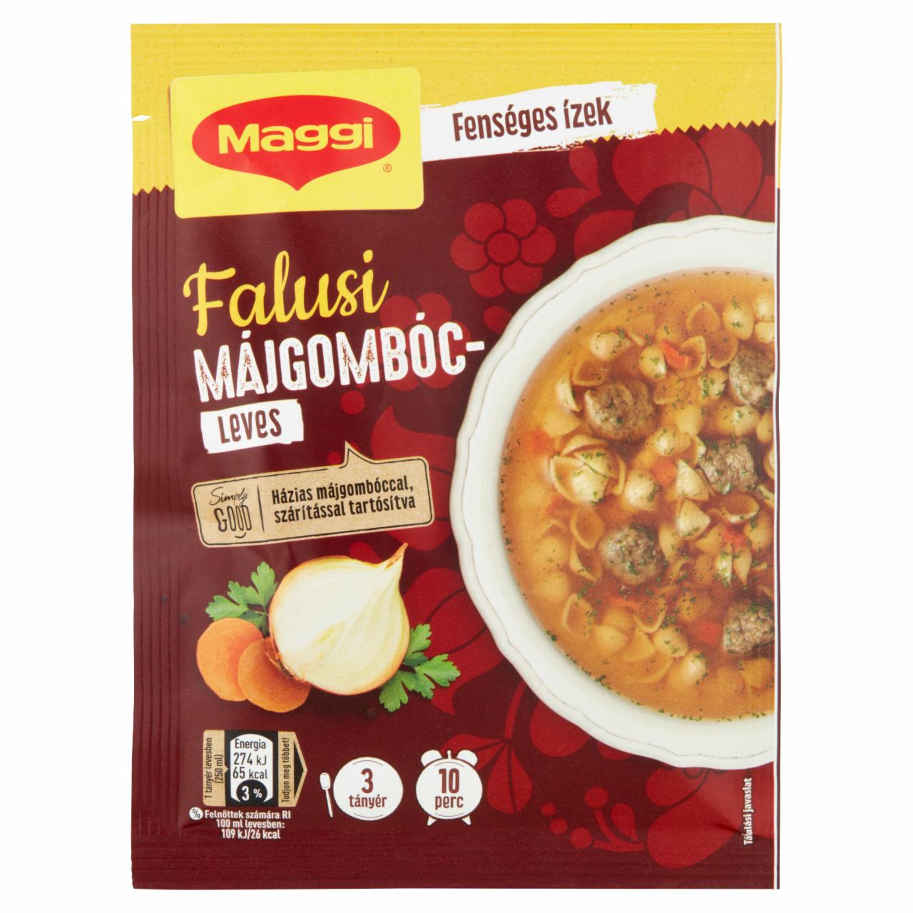 Képek - Maggi falusi májgombócleves 52 g