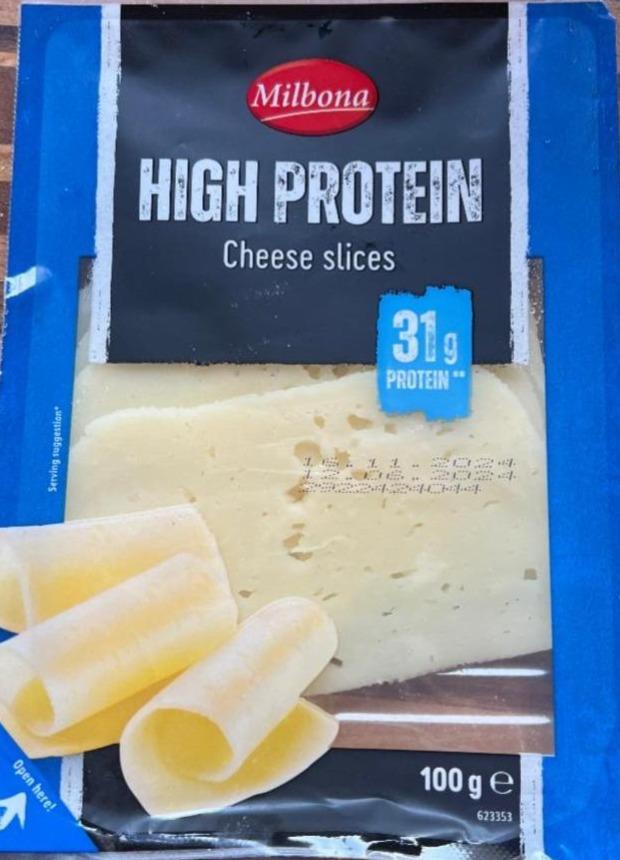 Képek - High protein cheese slices Milbona