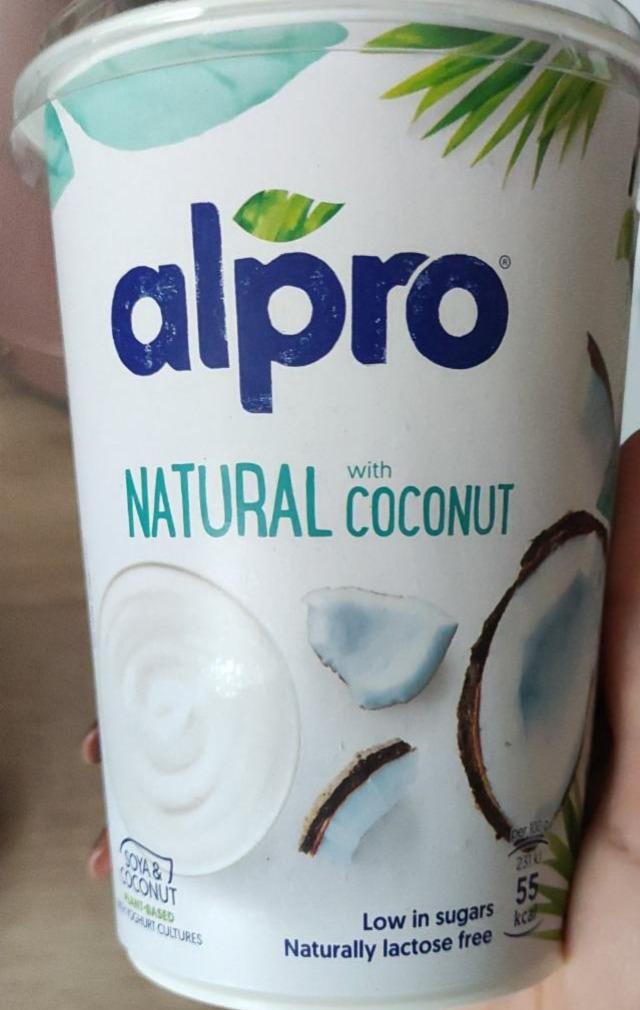 Képek - ALPRO natúr-kókusz szójagurt joghurt kultúrával 500 g