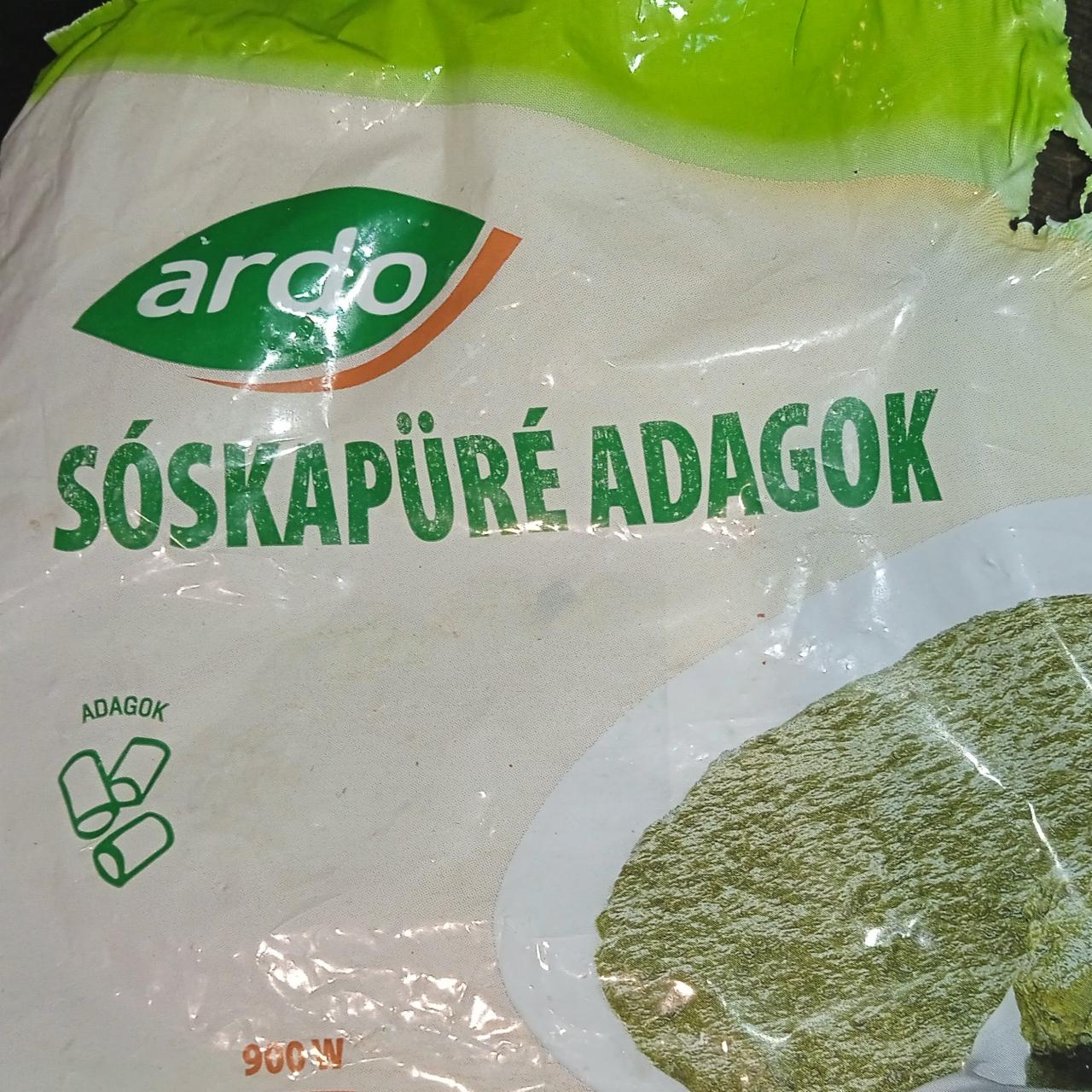 Képek - Ardo Sóskapüré Adagok