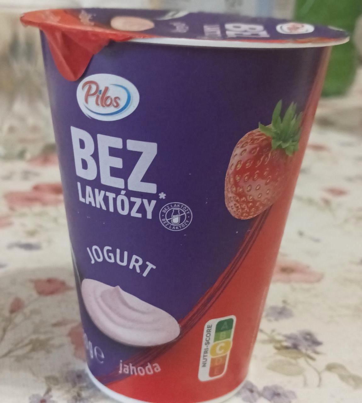 Képek - Bez laktózy jahodový jogurt Pilos