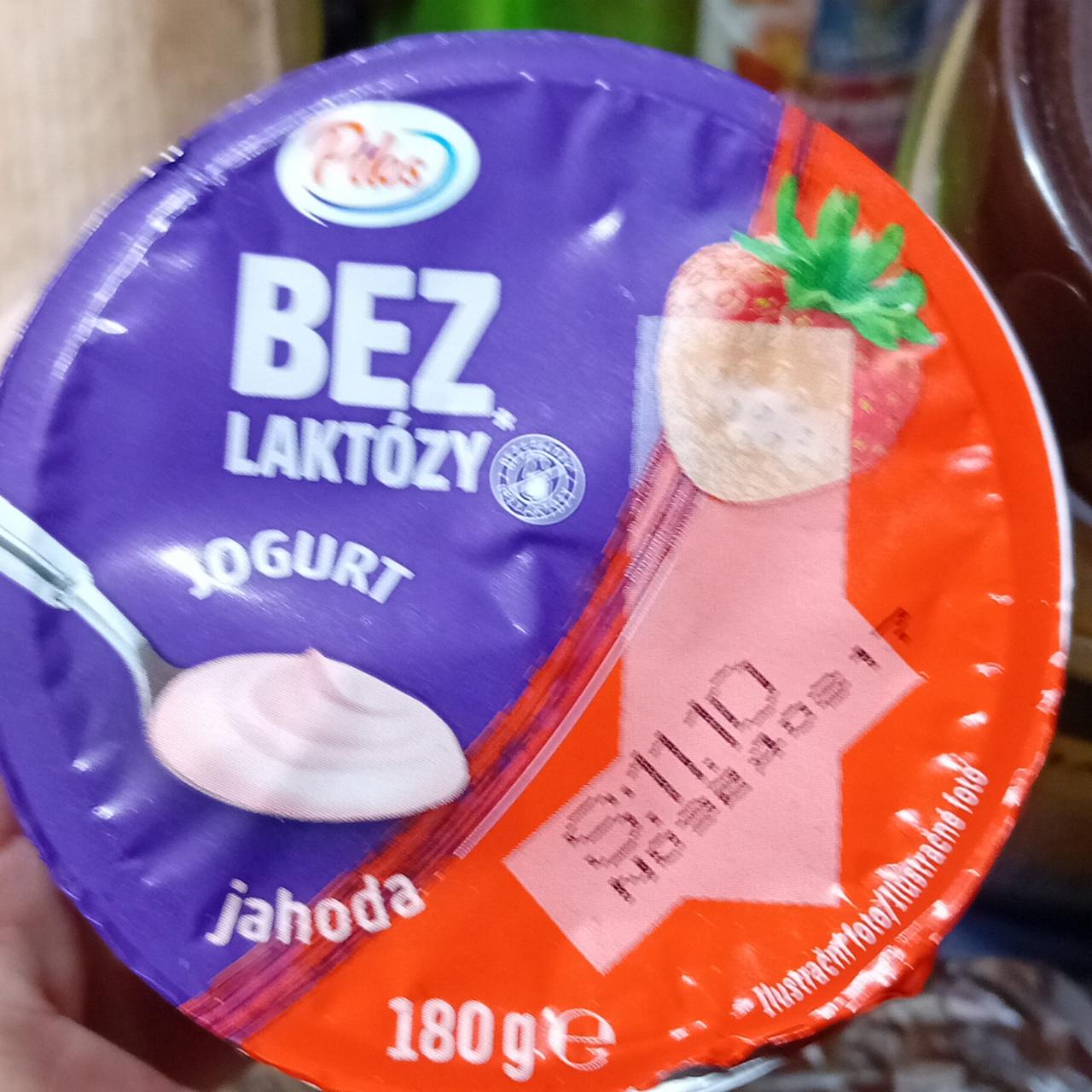 Képek - Bez laktózy jogurt jahoda Pilos