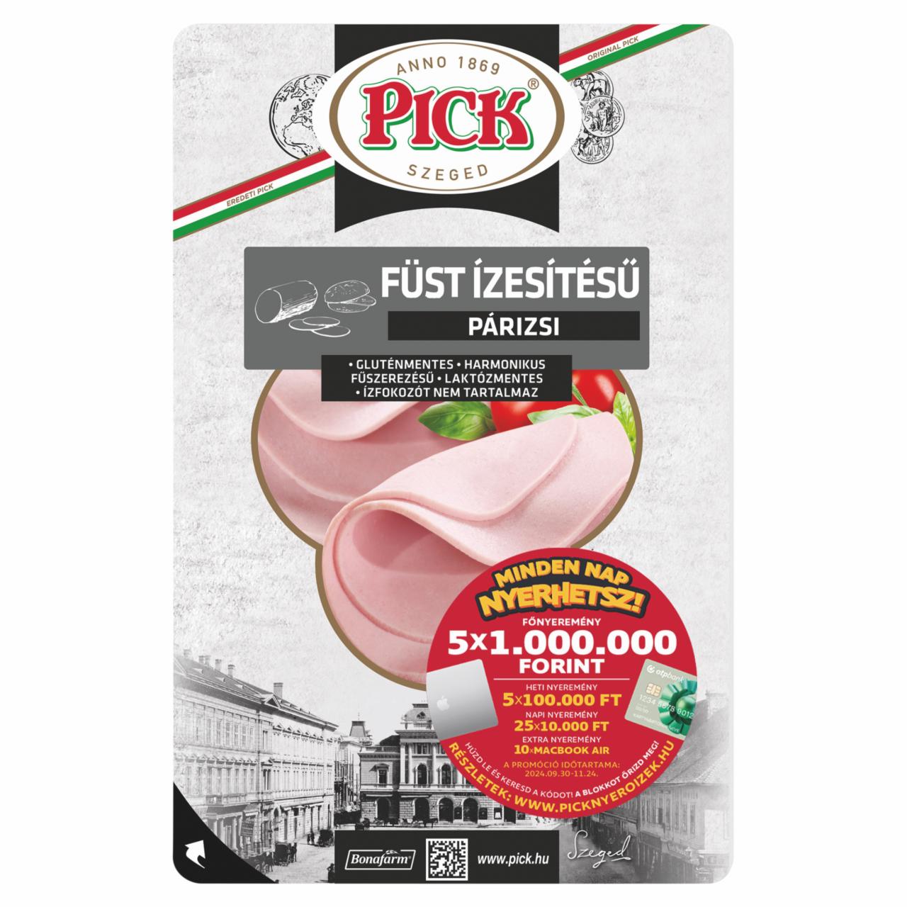 Képek - PICK Füst ízesítésű párizsi szeletelt 100 g