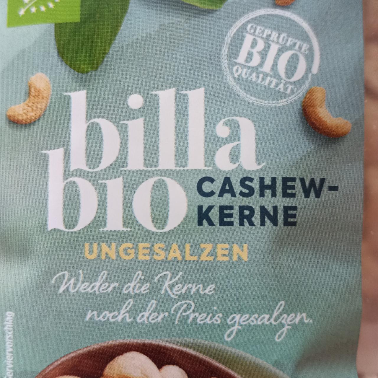 Képek - Cashew - Kerne ungesalzen Billa Bio