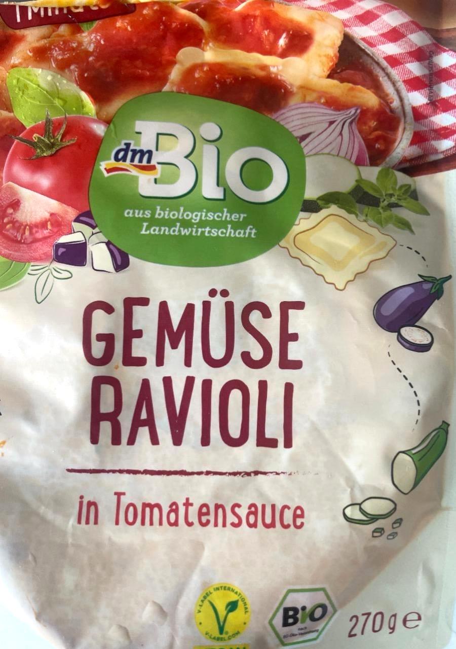 Képek - Gemüse ravioli in tomatensauce dmBio