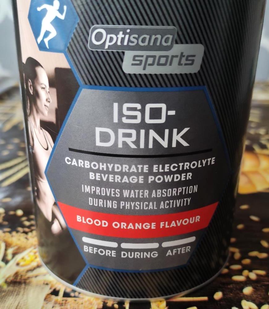 Képek - Iso drink Blood orange flavour Optisana sports