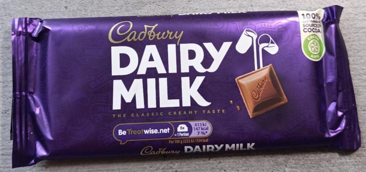 Képek - Cadbury dairy milk the classic creamy taste