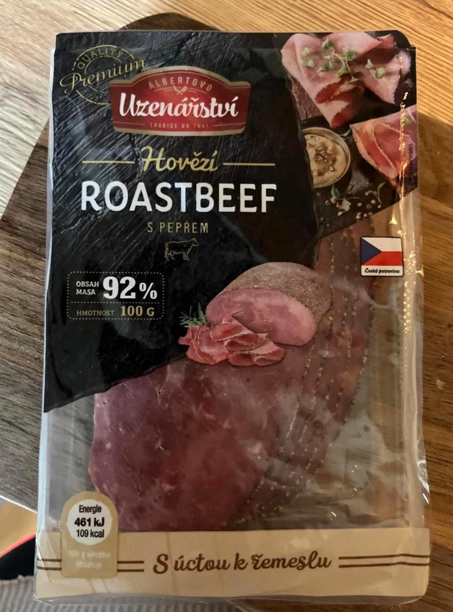 Képek - Hovezí roastbeef s peprem Albertove uzenářství