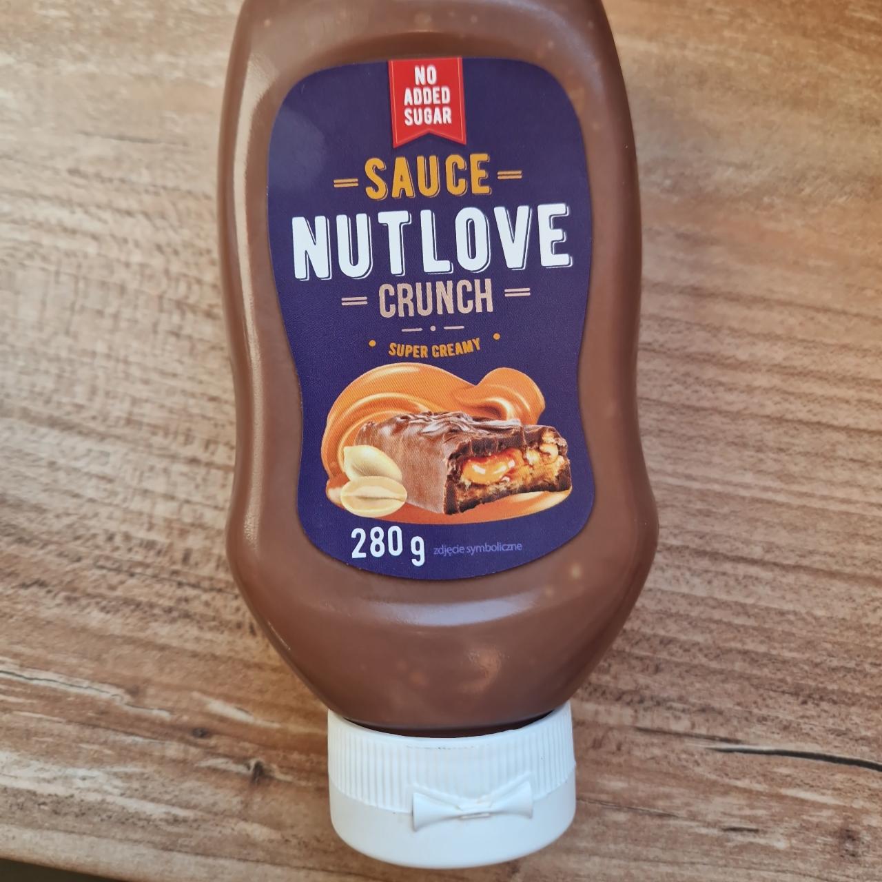 Képek - Sauce nutlove crunch super creamy Allnutrition