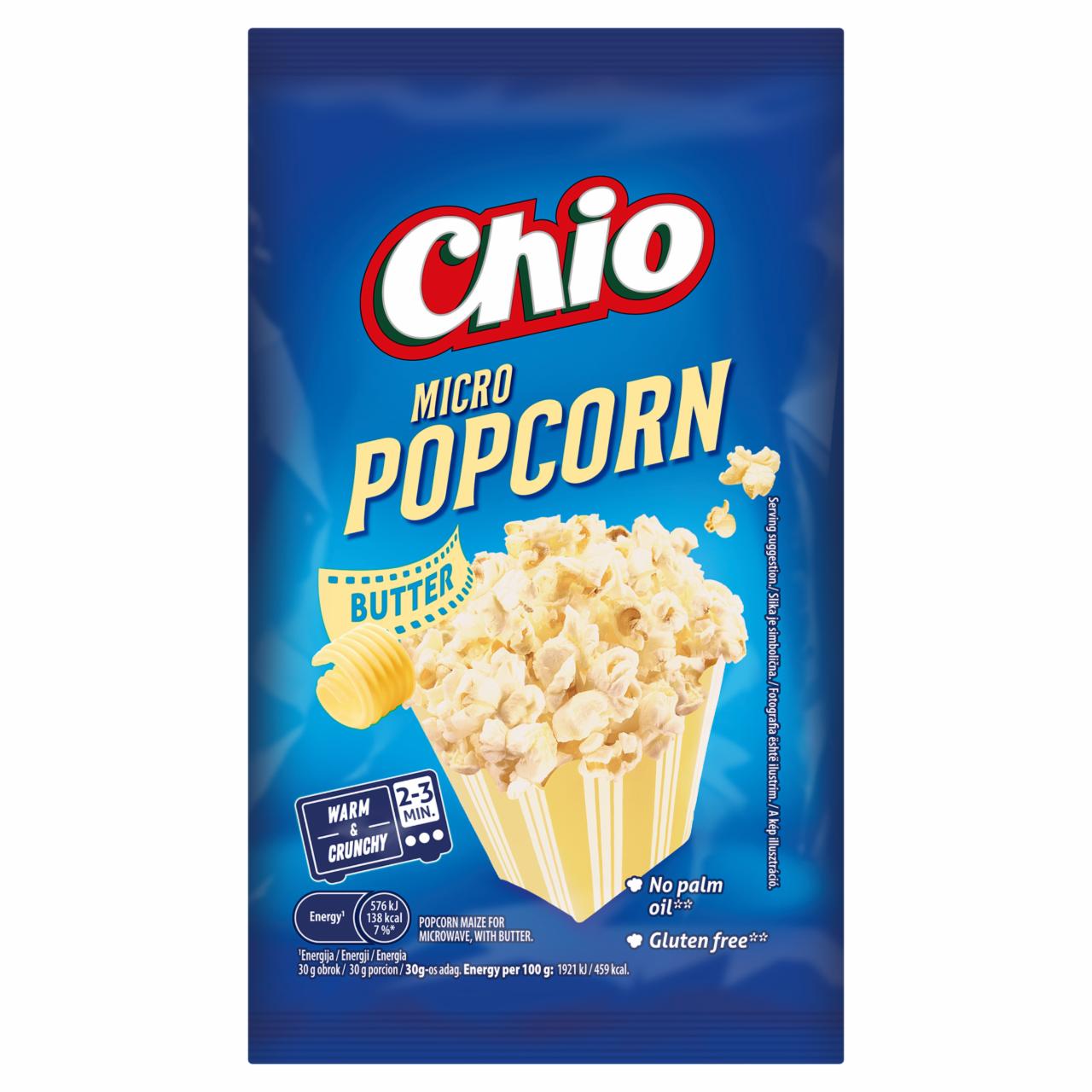 Képek - Chio vajas ízű popcorn 80 g