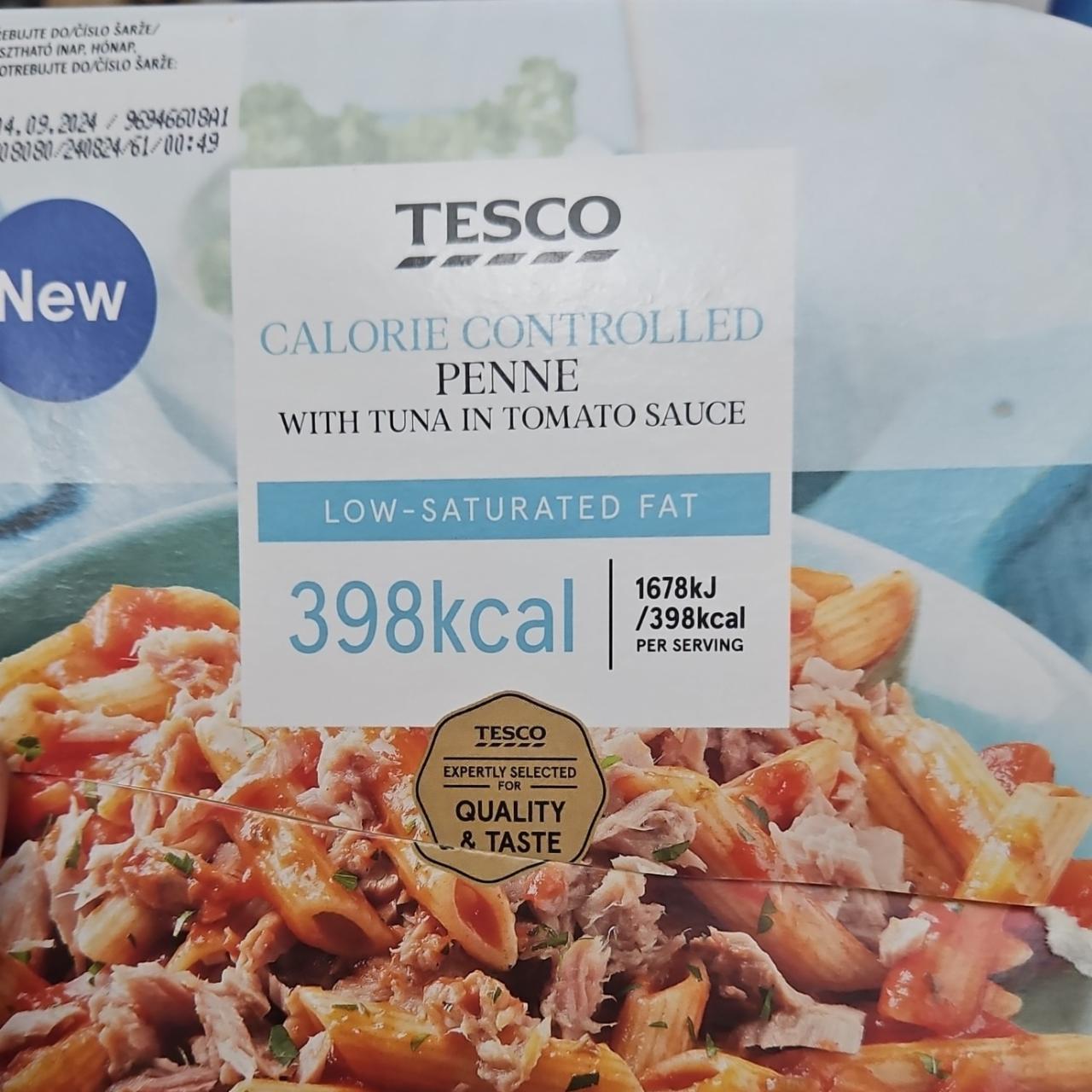 Képek - Calorie controlled penne with tuna in tomato sauce Tesco