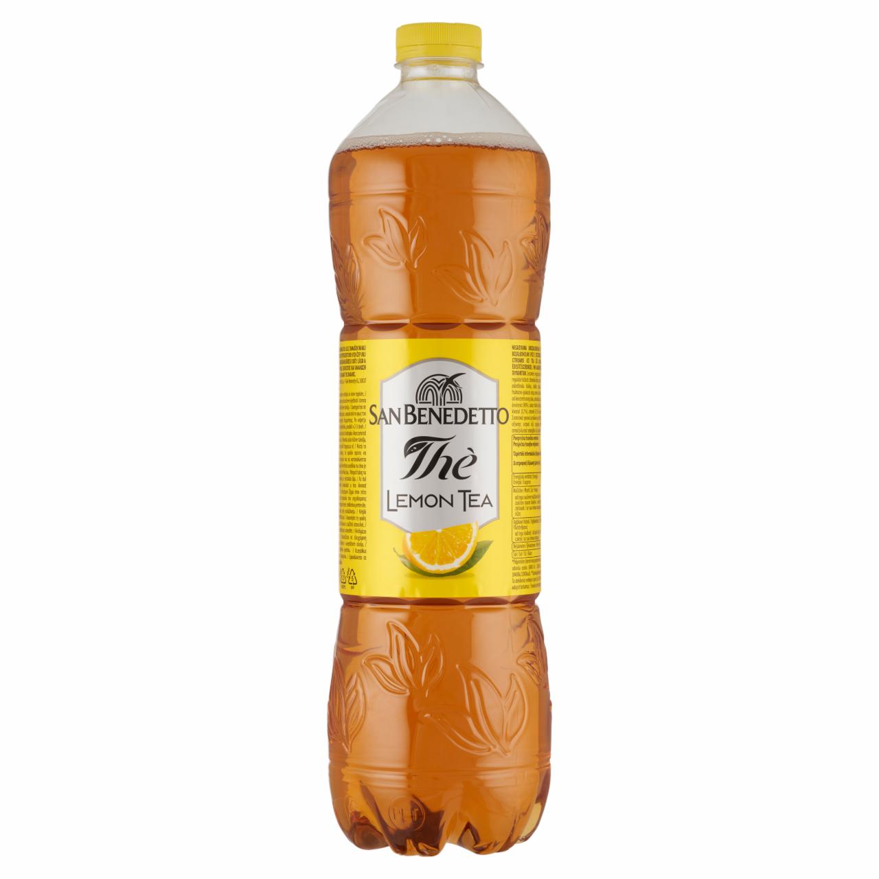 Képek - San Benedetto citromos ice tea ízű alkoholmentes üdítőital cukorral és édesítőszekkel 1,5 l